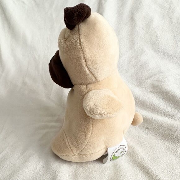 Animal Adventure Cuddle Muffins Plush Tan Puppy Dog Soft Squishy 7” Stuffed Toy - Picture 2 of 7